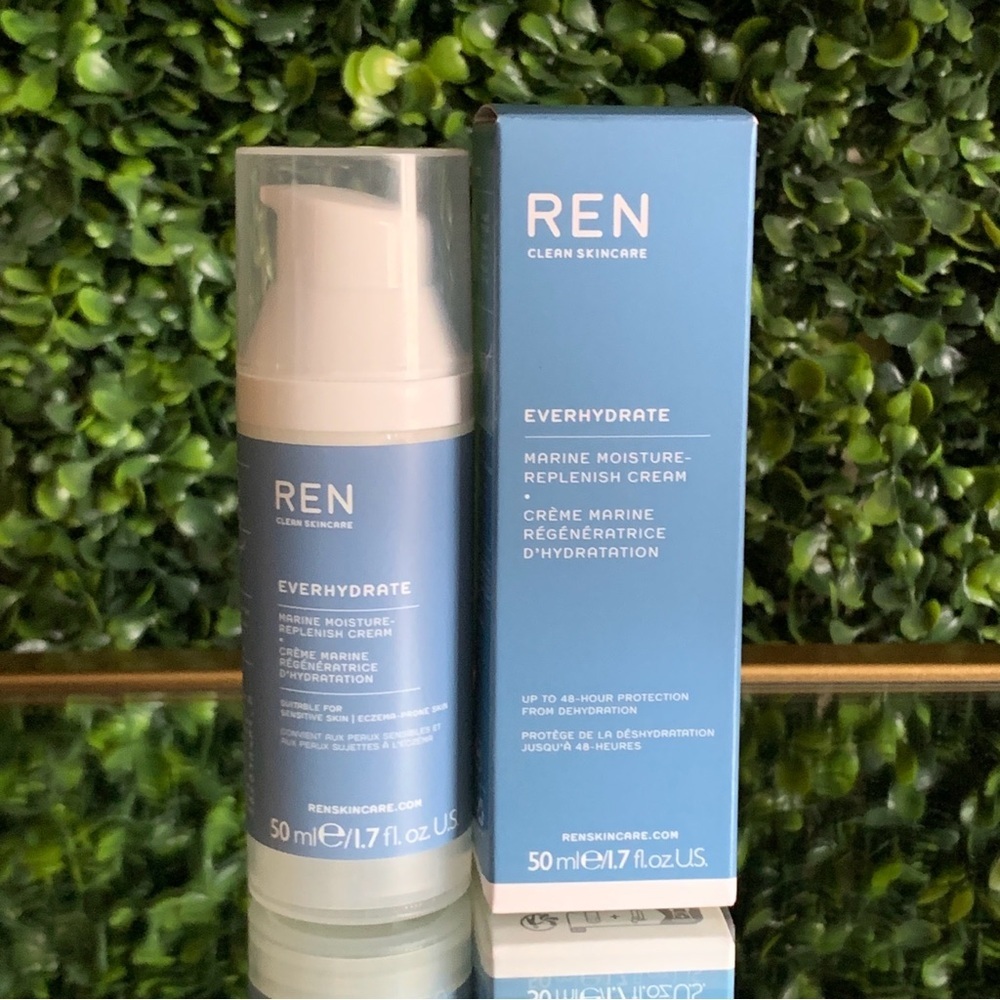REN Skincare Everhydrate Marine Moisture Replenish Cream | NEW | 50mL | BNIB